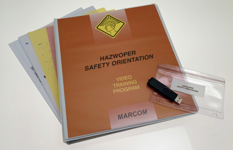 DVD Program on USB 12802_v000184uew HAZWOPER: Safety Orientation - Marcom LTD