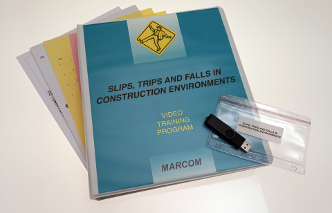 DVD Program on USB 12926_vcst408uet Slips, Trips and Falls in Construction Environments - Marcom LTD