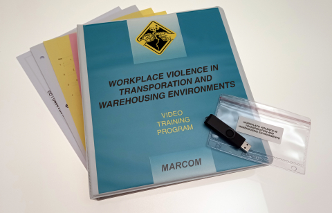 DVD Program on USB 13272_vtrn405uem Workplace Violence in Transportation and Warehouse Environments - Marcom LTD